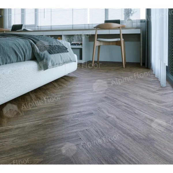 Ламинат Alpine Floor Original Herringbone 8 Дуб Бордо LF102-10