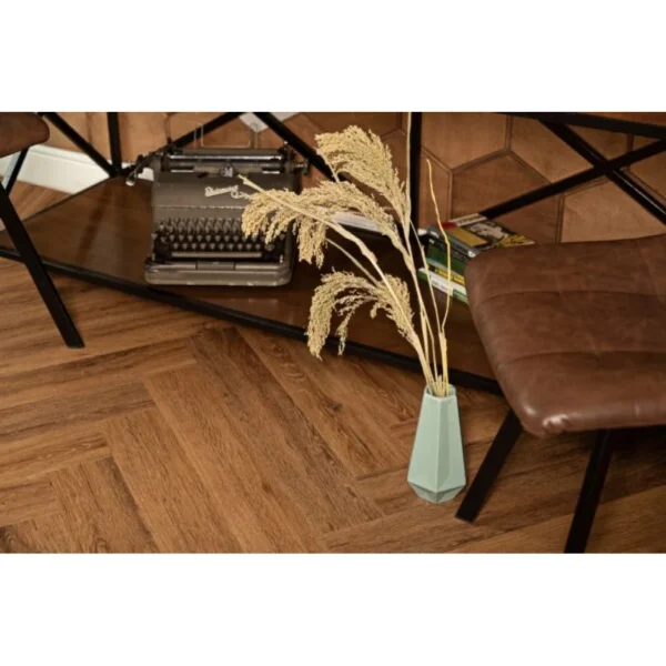 Плитка VINILAM Parquet Herringbone IS11210 Паркет Де Вилль